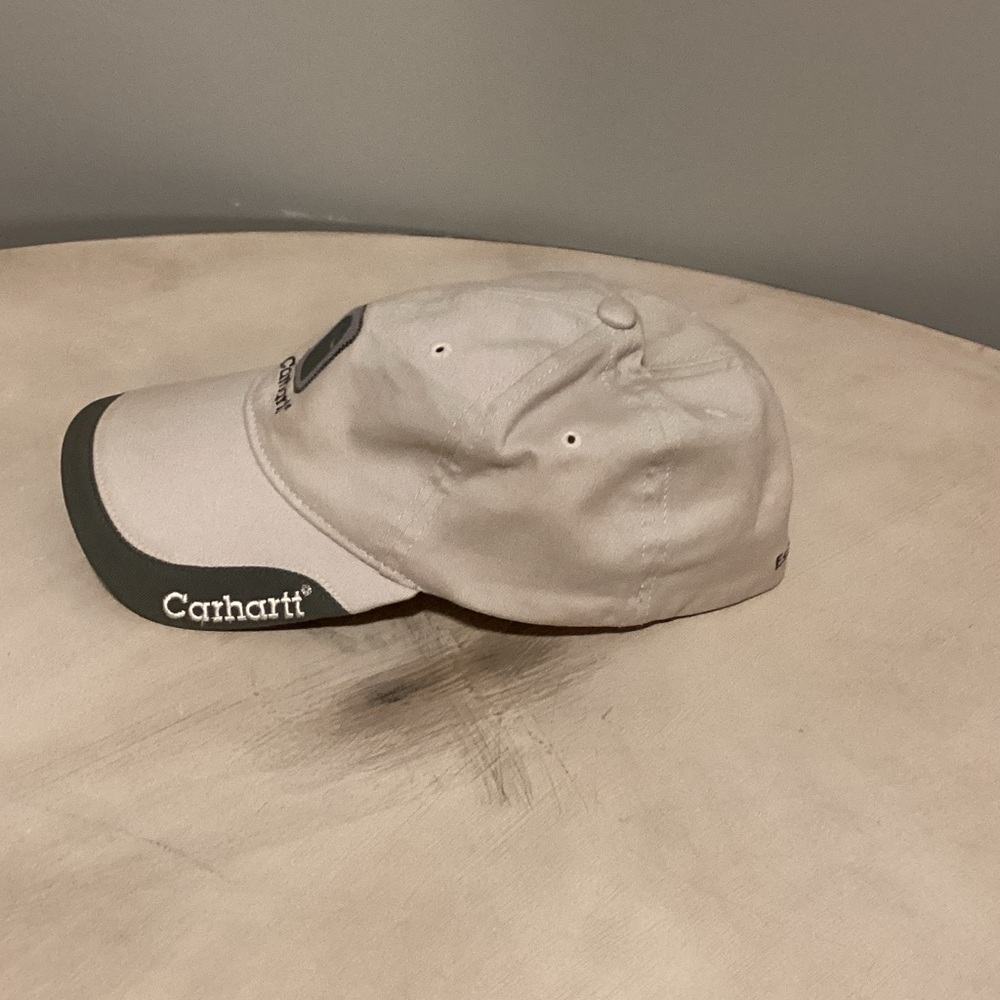Carhartt Tan Cap with Dark Gray Accent Unisex - Picture 2 of 5